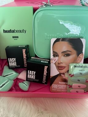 Huda Beauty Matcha Easy Bake PR